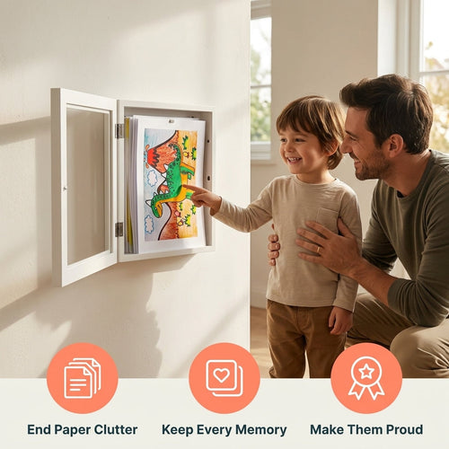 ArtNest™ — Turn Cluttered Drawings into Cherished Stories of Childhood Joy