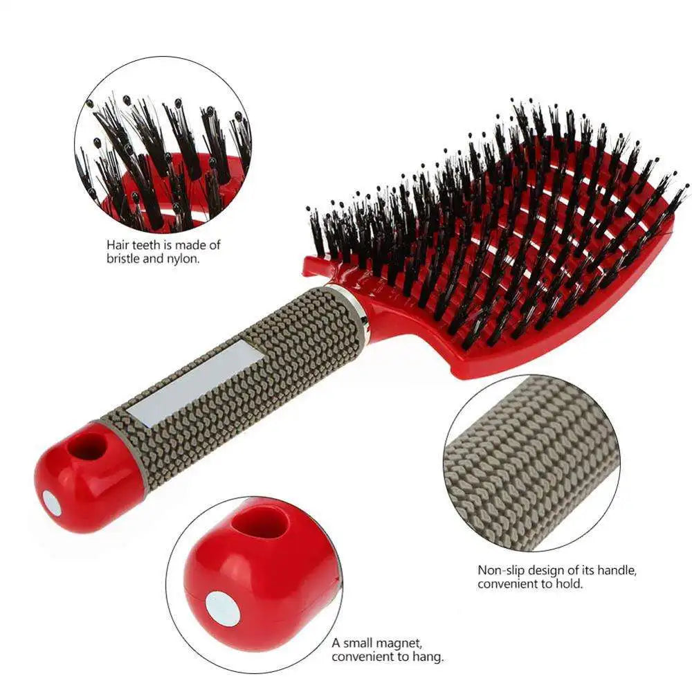 RamoraSilk™ — Effortless, Pain-Free Detangling for Radiant, Silky Hair Every Day