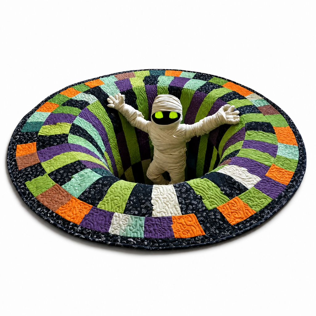 TwilightEcho™ 3D Skeleton Rug — Step Into Cozy, Spellbinding Halloween Magic
