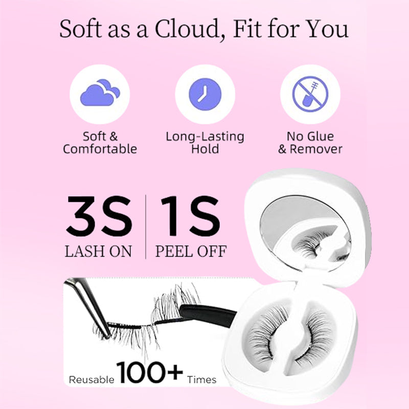 LuxiLash™ — Snap On Stunning Lashes That Feel Like Air and Last Forever