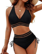 VivaLuxe™ High Waisted Sculpting Bikini Set — Command Every Curve with Confidence and Irresistible Lift
