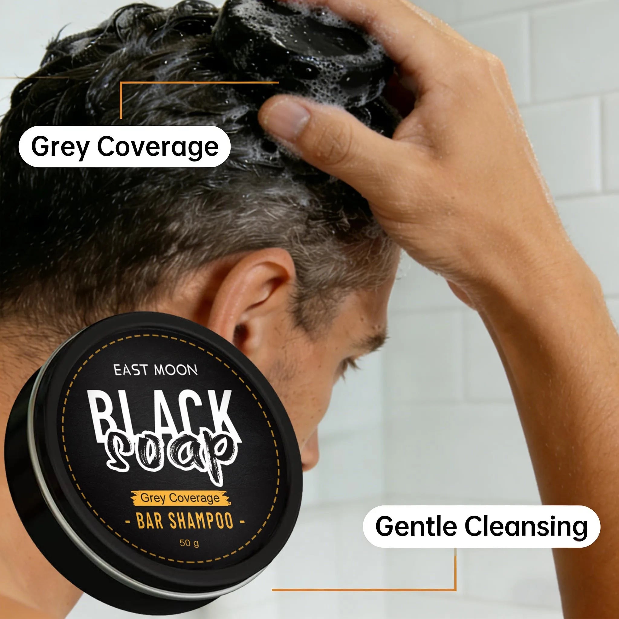ShadePulse™ Solid Shampoo Bar — Instantly erase greys and boost your confidence every day