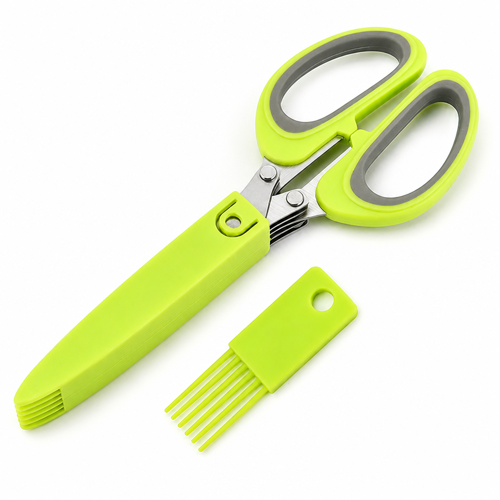 SwiftChop™ Herb Scissors — Slice Faster, Feel the Joy of Effortless Prep