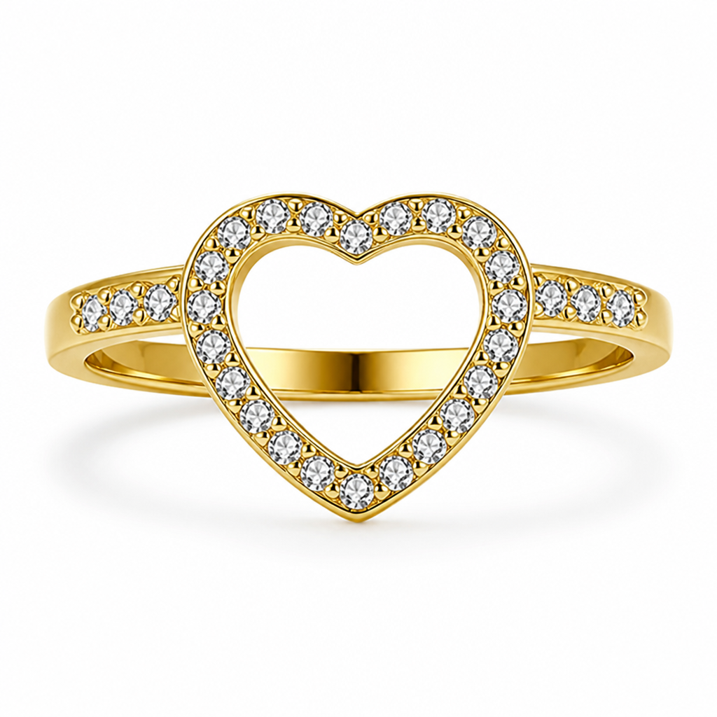 LumaHeart™ Halo Ring Set — Ignite Passion with Every Sparkling Glance