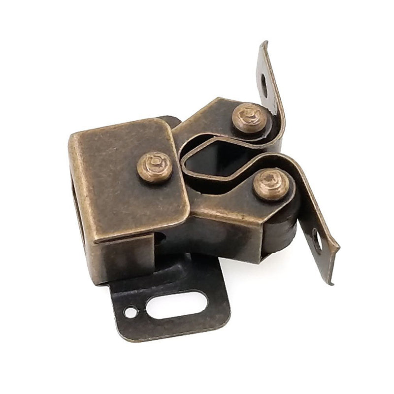SteelLock™ Dual Roller Cabinet Latches  (Set of 4)  — Lock In Quiet Strength and Unshakable Peace of Mind
