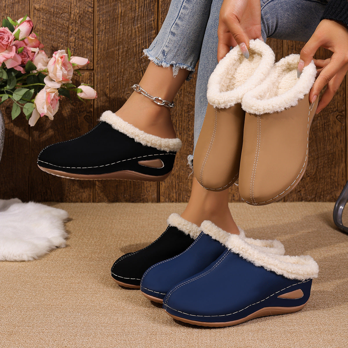 Plush Slippers™ — Wrap Your Feet in All-Day Cozy Confidence