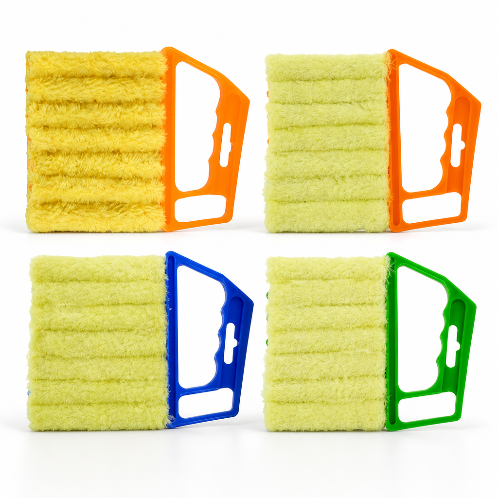 FlexSweep™ — Transform Dusty Blinds into a Fresh, Allergy-Free Haven Instantly