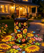 RadiantBloom™ Solar Garden Lantern — Ignite Warmth and Wonder in Your Outdoor Nights