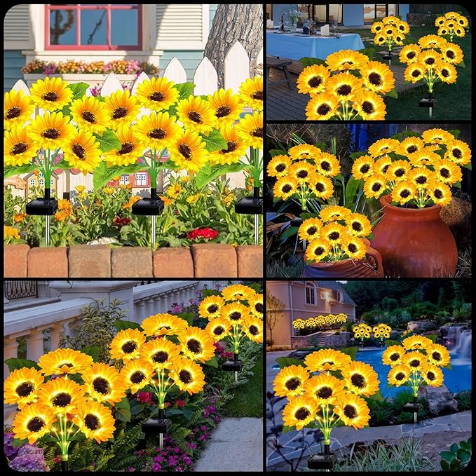 LumiSunray™ — Ignite Your Nights with Effortless, Lasting Garden Magic