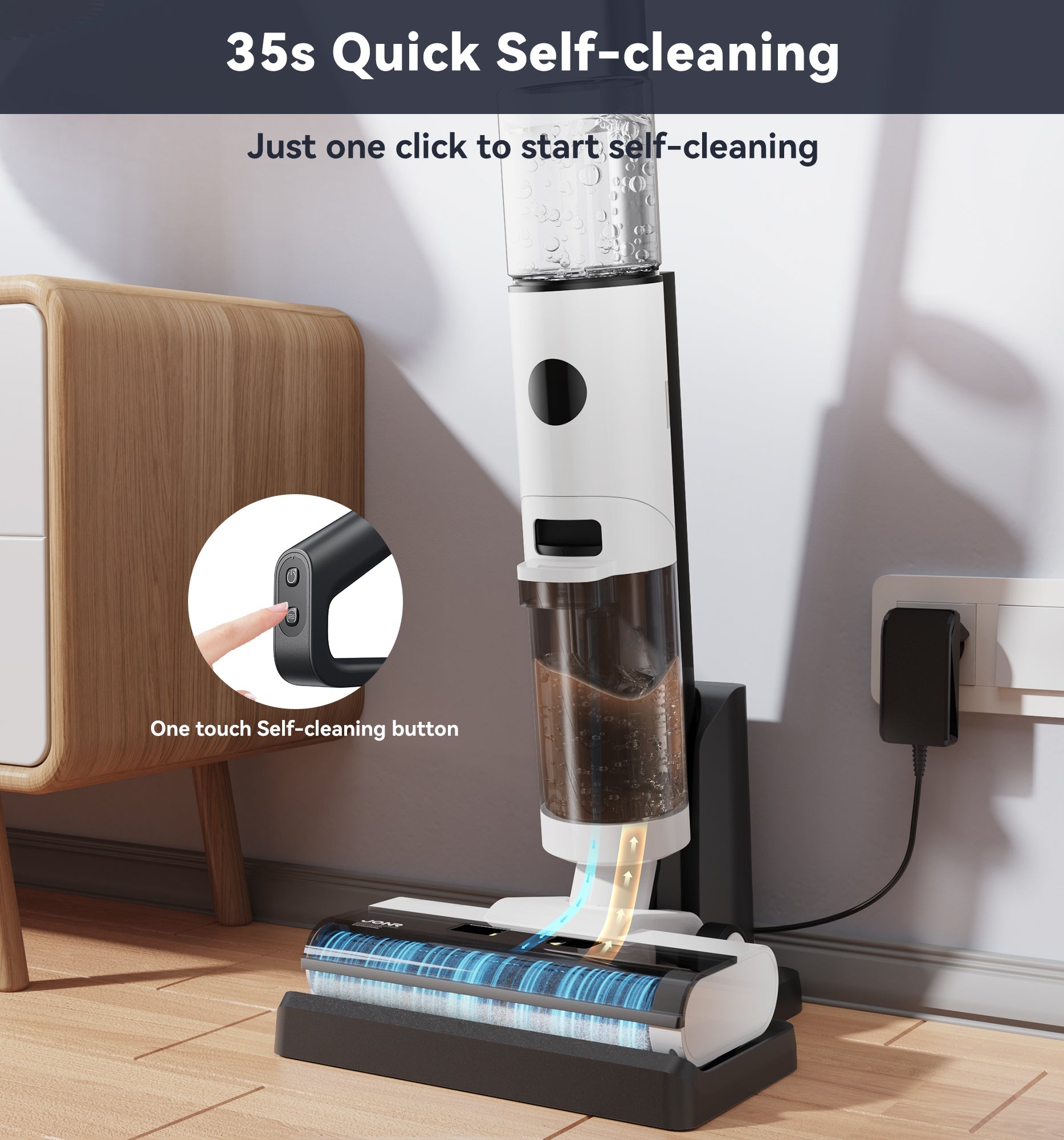 FlowPro™ — Break Free from Messes with Effortless, Anywhere Power Cleaning