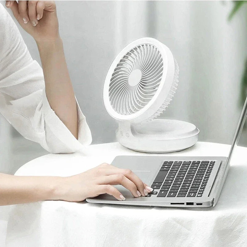 AeroBreeze™ — Instantly Escape Heat with Silent, Anywhere-Breeze Freedom