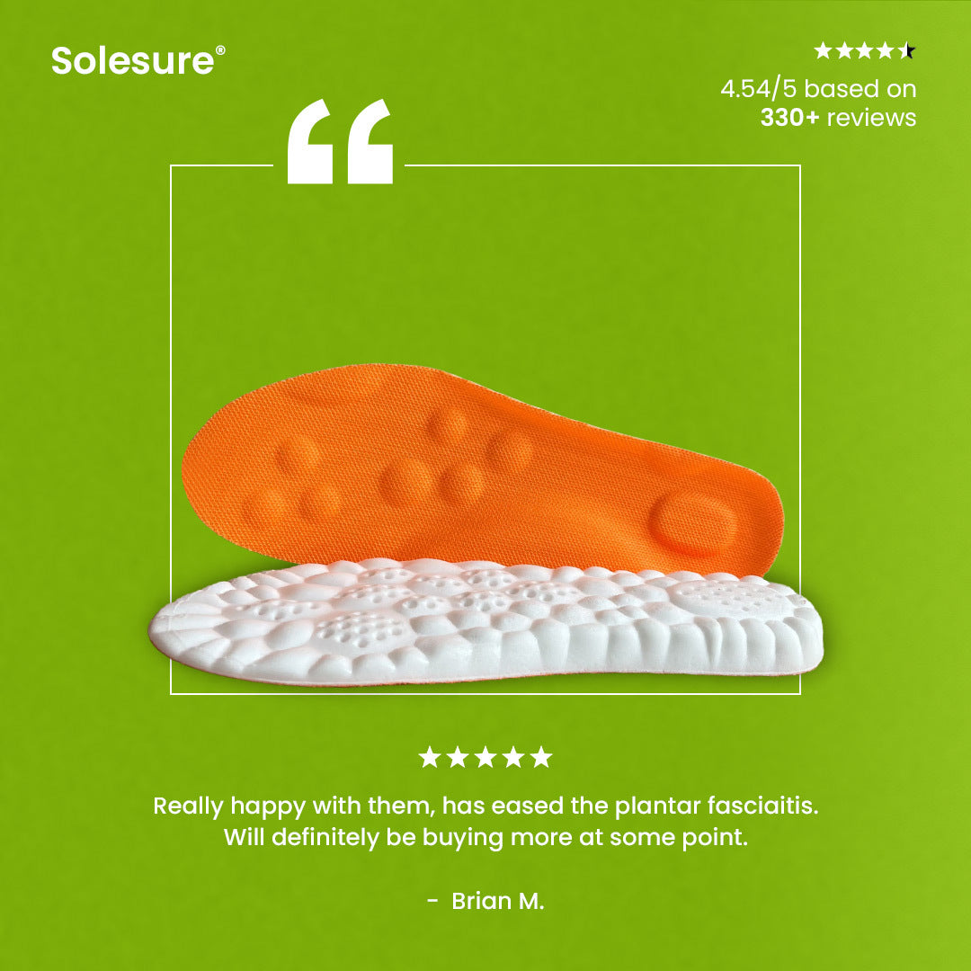 StrideBoost™ Insoles — Crush Foot Pain and Energize Every Step All Day Long
