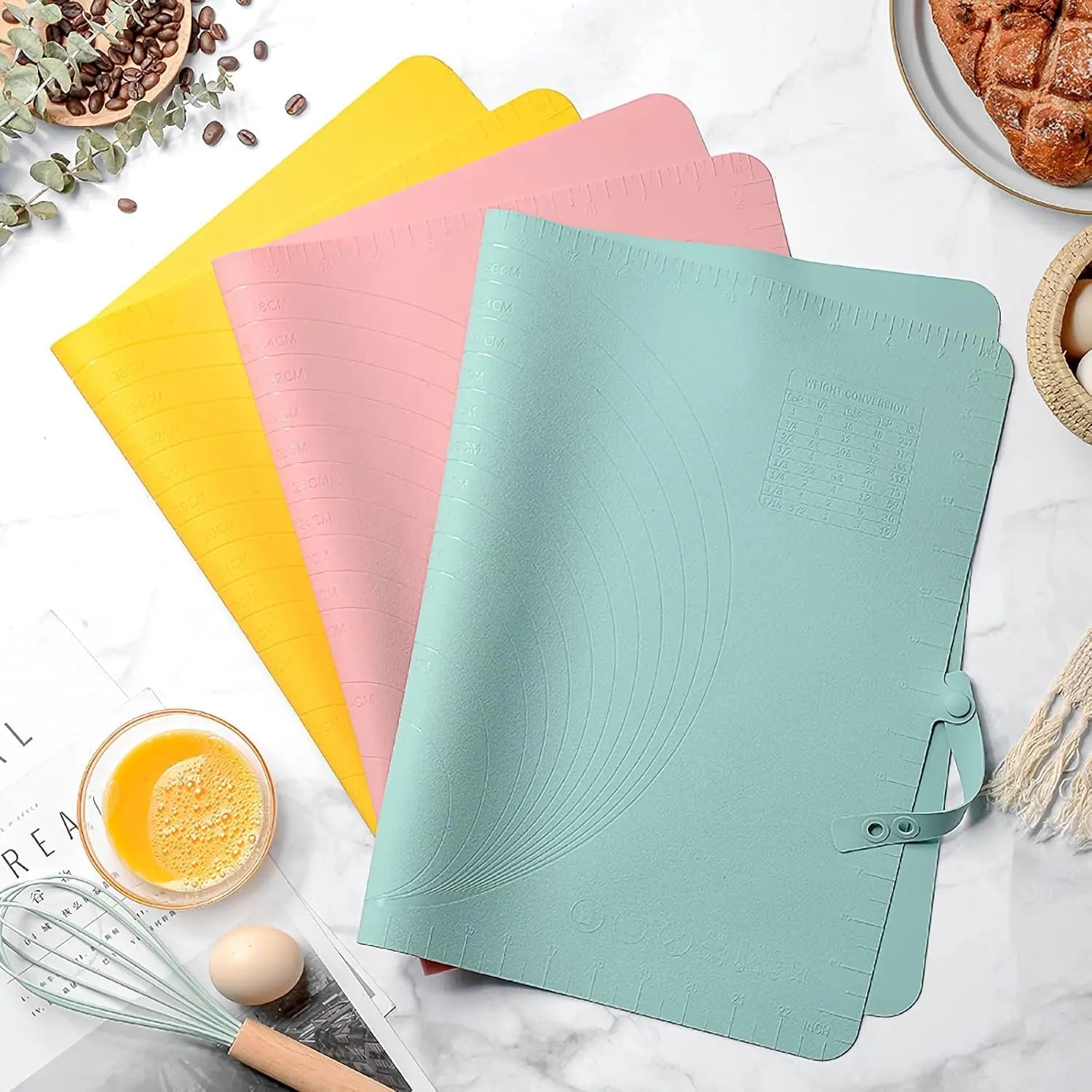 MaxPrep™ Giant Silicone Mat — Turn Baking Chaos Into Effortless, Mess-Free Magic