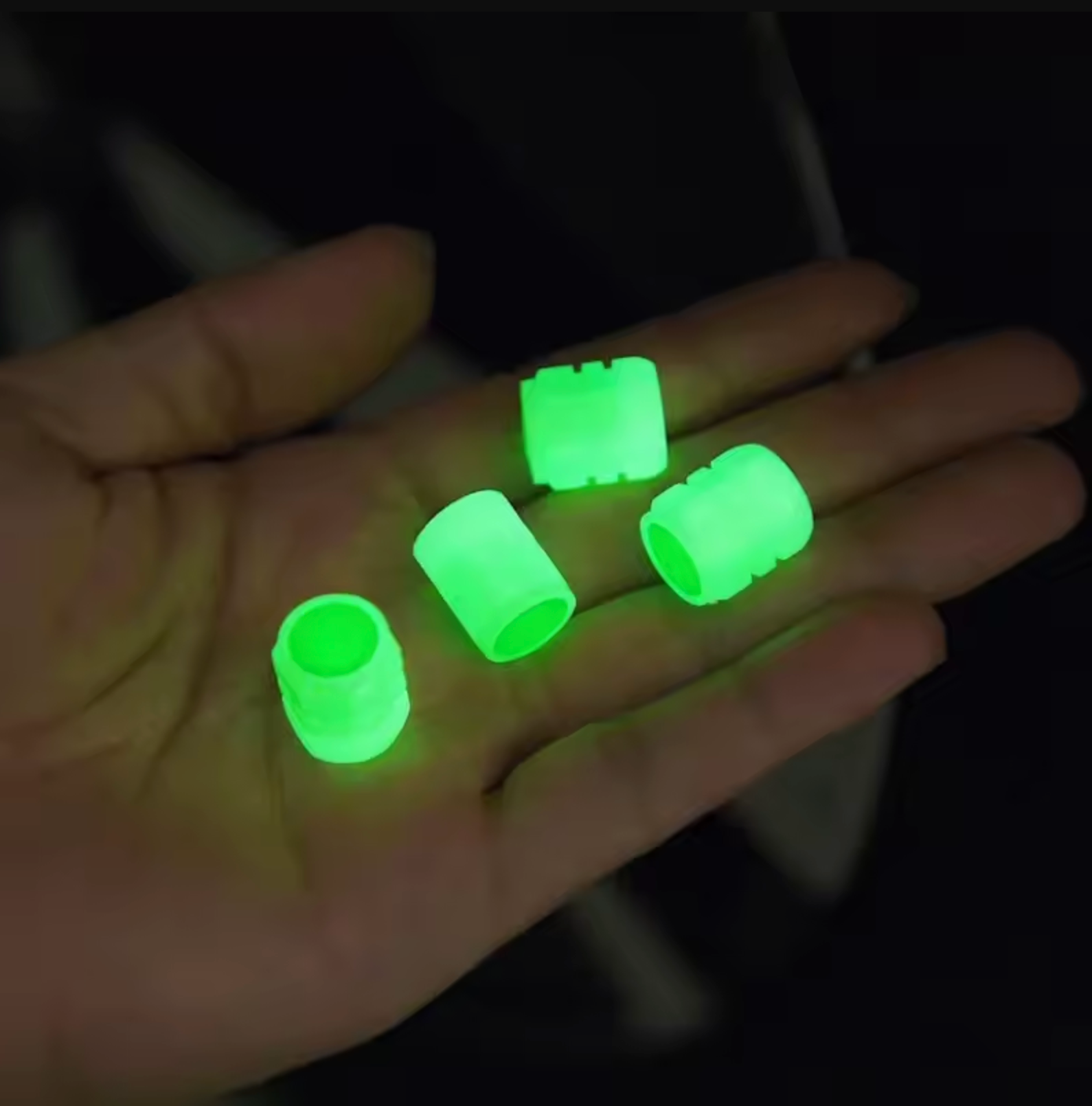 Brillionix™ Glow Valve Caps — Ignite Your Ride’s Nighttime Style and Safety Instantly