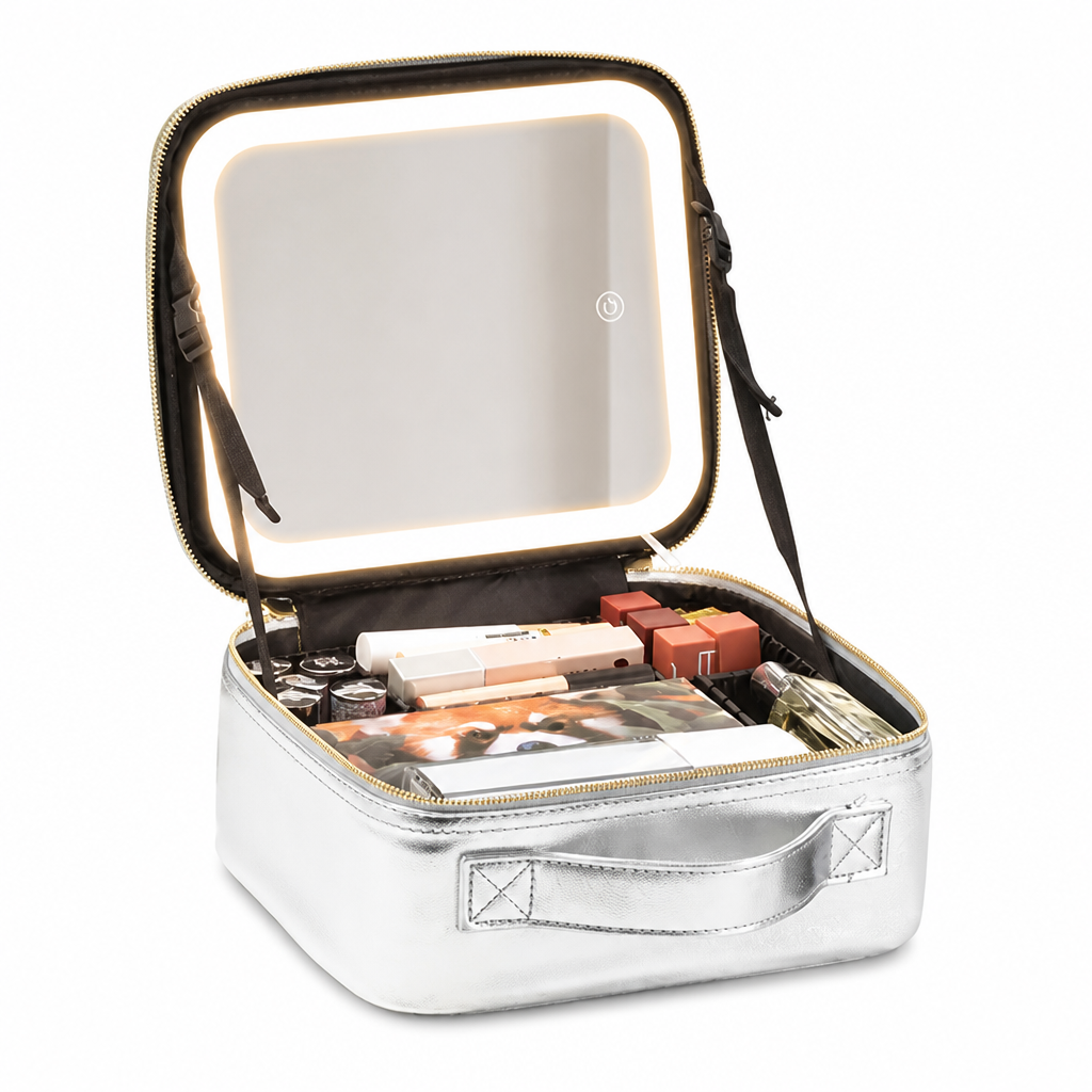 LuminaLuxe™ — Perfect Glow and Organized Beauty Wherever You Go