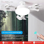 AeroLume™ — Transform Your Space with Whisper-Quiet Breeze and Vibrant Light Control