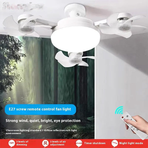 AeroLume™ — Transform Your Space with Whisper-Quiet Breeze and Vibrant Light Control