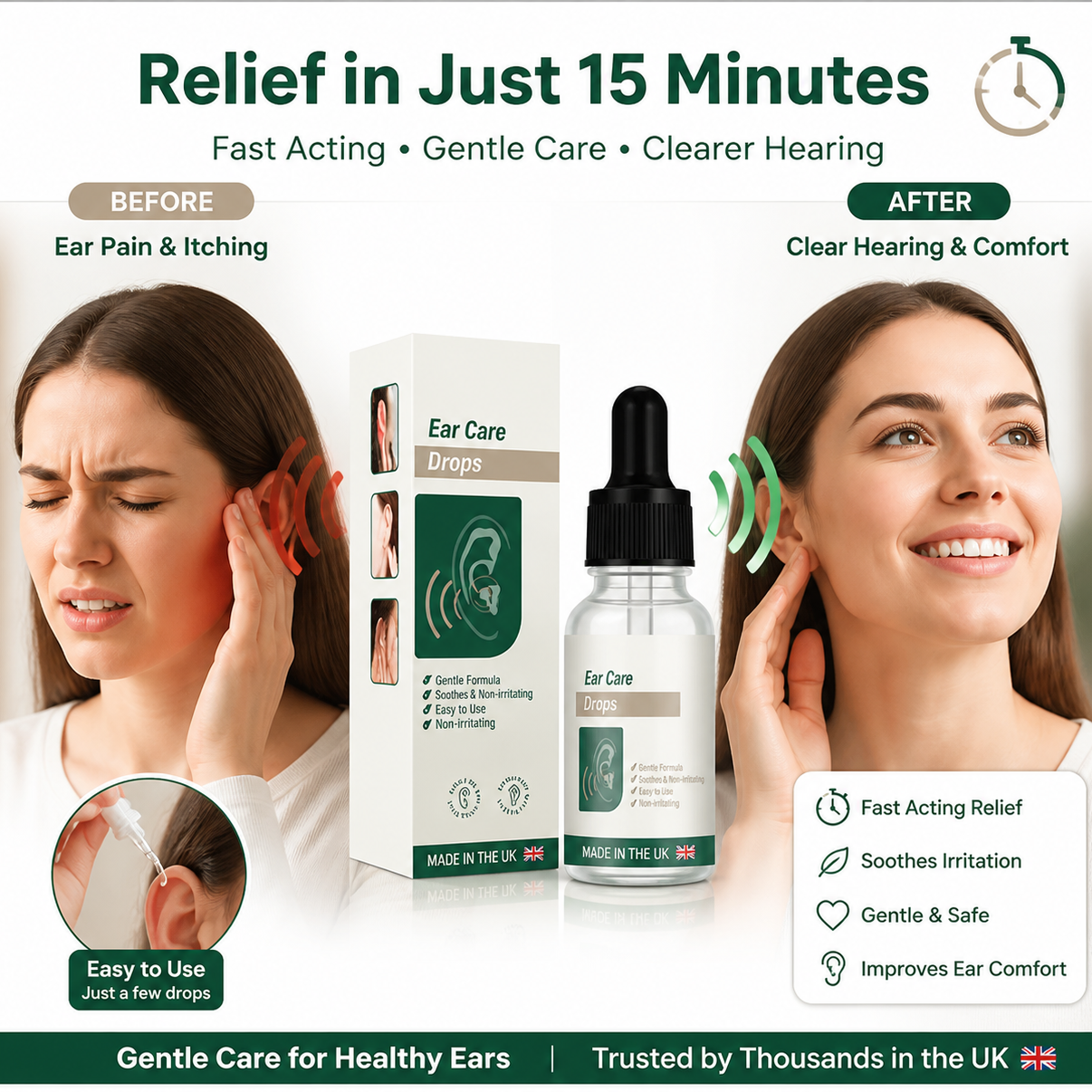 SereniEar™ — Silence the Ringing and Reclaim Your Peace Instantly