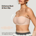 SilkyHold™ Strapless Bandeau — Feel Flawless and Fearless with All-Day Slip-Free Comfort