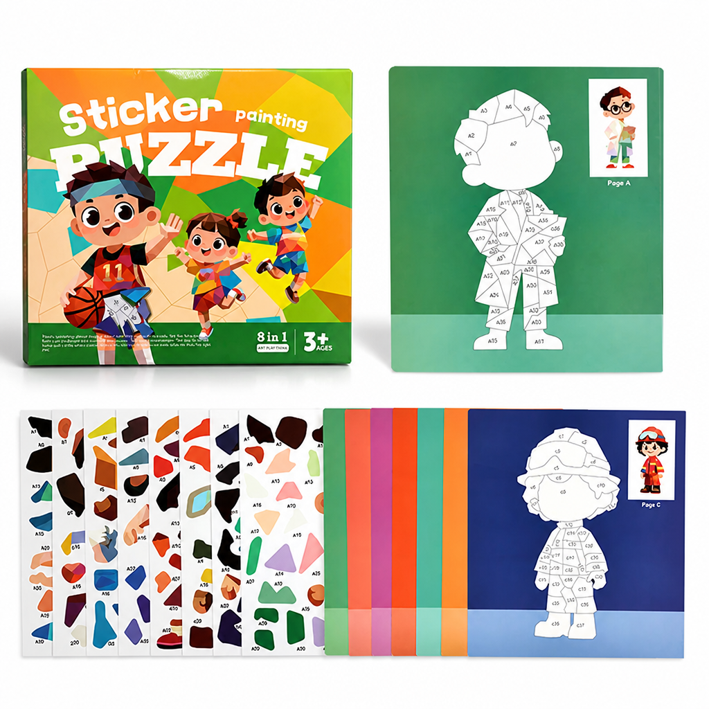 Craftiva™ — Ignite Your Child’s Confidence and Creativity with Every Mess-Free Sticker Adventure