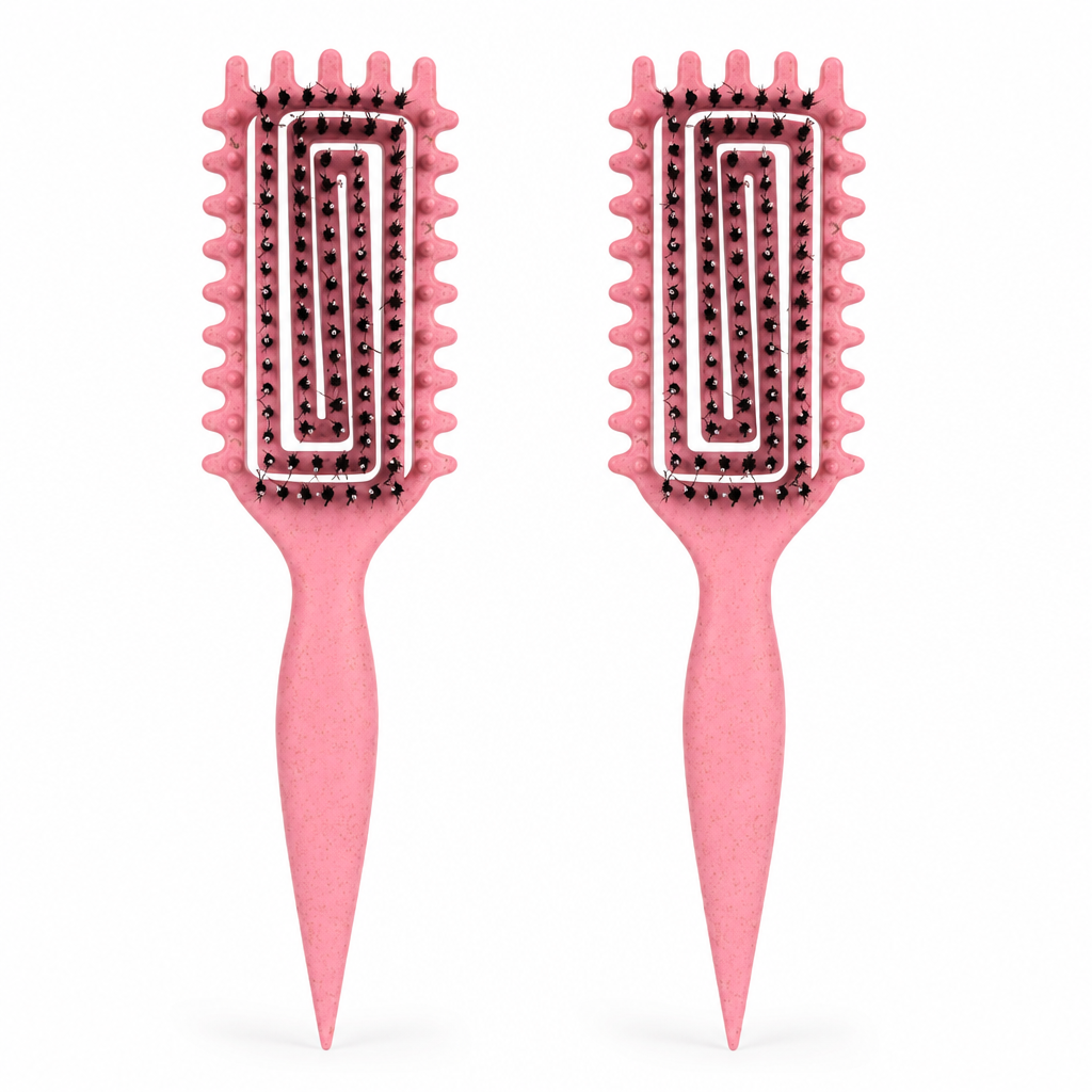 VivaCurl™ Styling Brush — Sculpt Stunning Curls That Shine All Day Without the Frizz