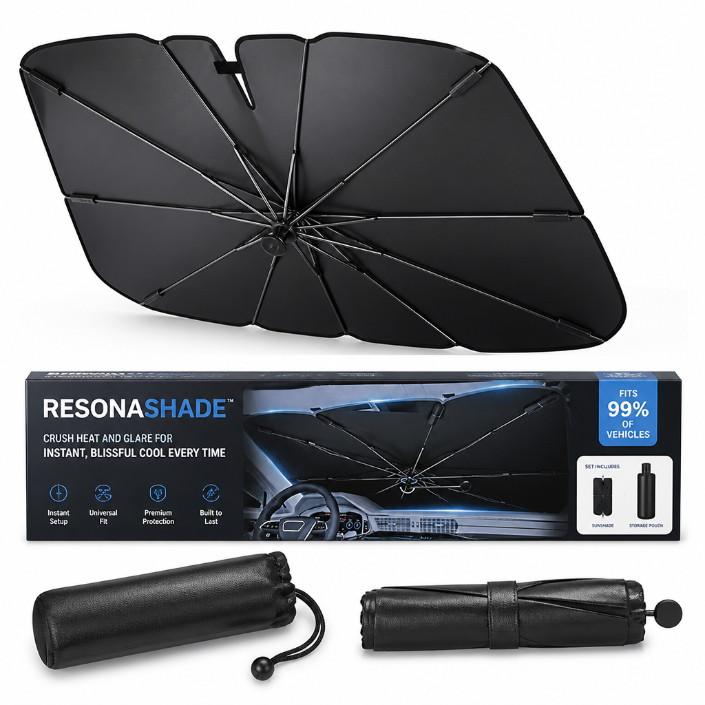 ResonaShade™ — Crush Heat and Glare for Instant, Blissful Cool Every Time