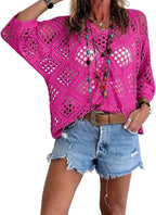 LunaWeave™ Crochet Top — Feel Fresh, Flawless, and Fierce All Day Long
