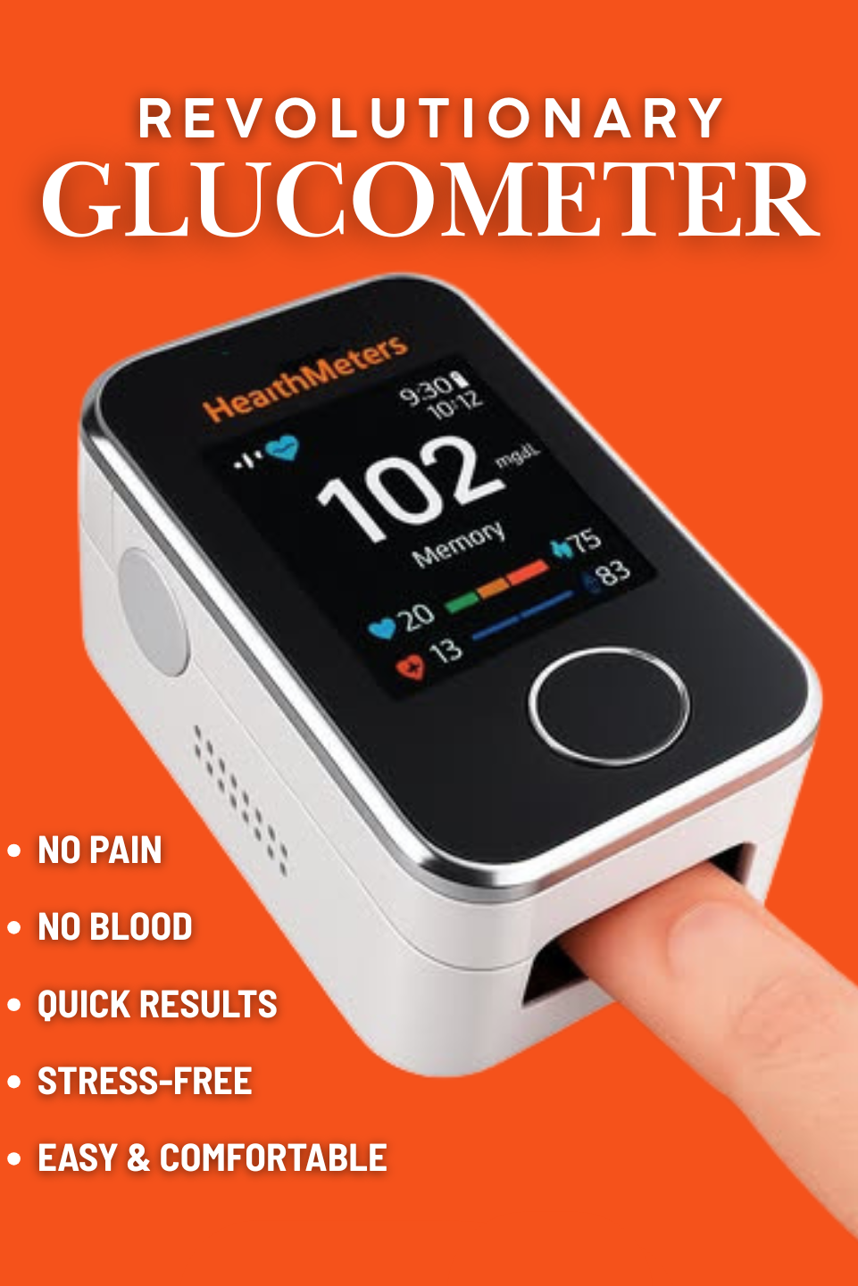 GlucoSense™ Pulse — Take Control Instantly, Pain-Free, and Confident Every Day