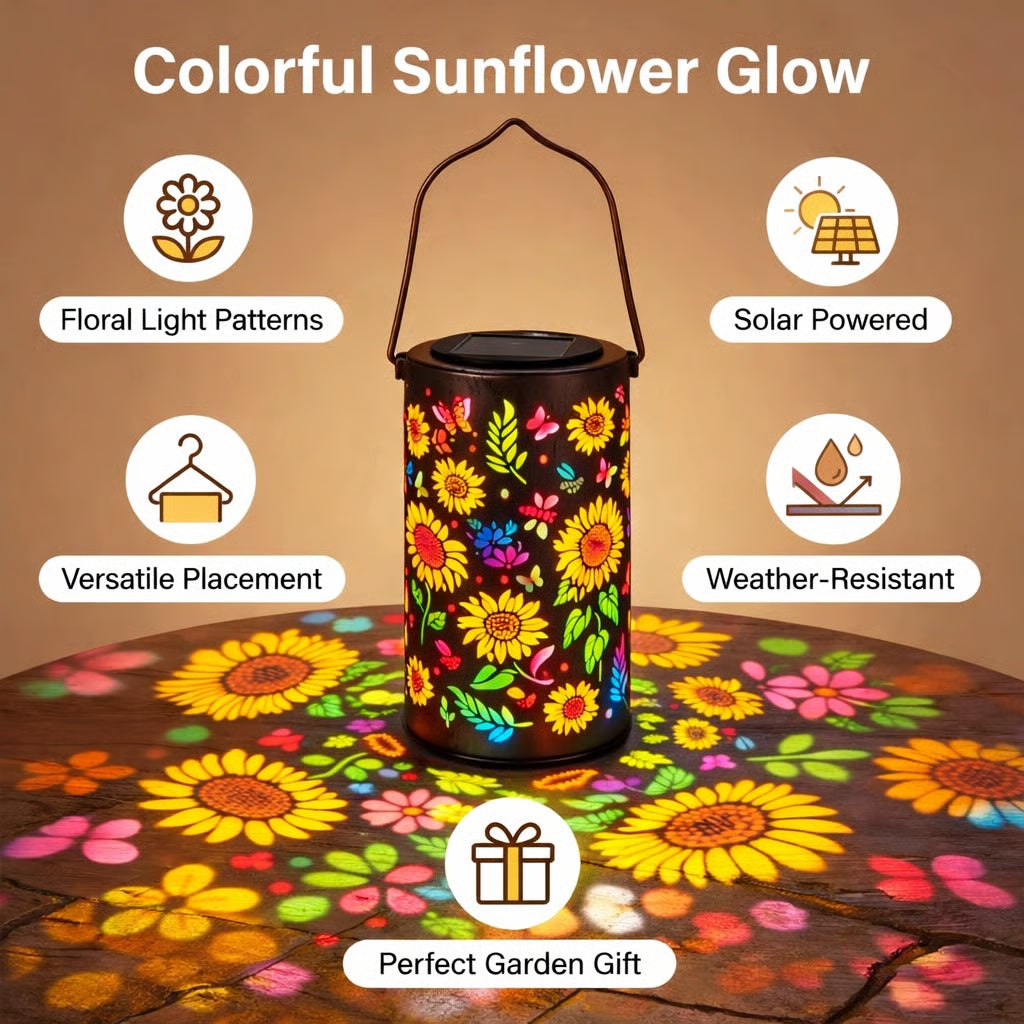 RadiantBloom™ Solar Garden Lantern — Ignite Warmth and Wonder in Your Outdoor Nights