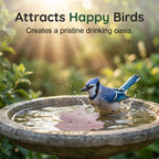 AquaLeaf™ — Transform Your Bird Bath Into a Sparkling Haven That Invites Life and Joy