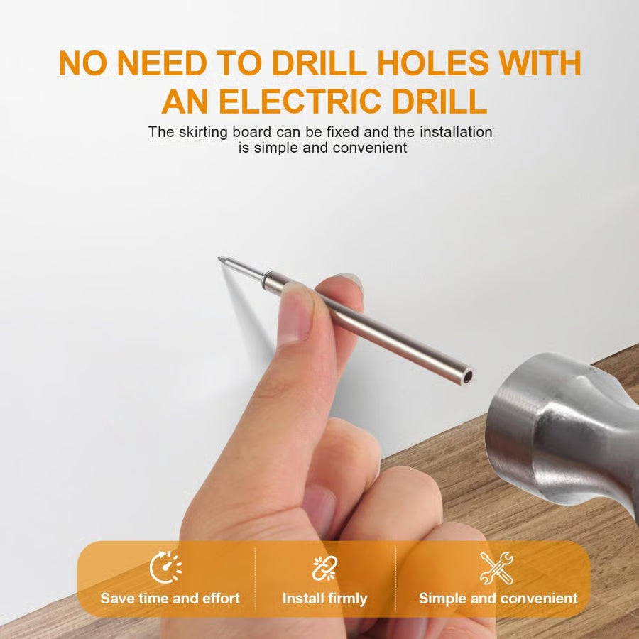 GripTight™ Precision Nails — Nail Perfect Skirting Lines That Dazzle Without a Hitch