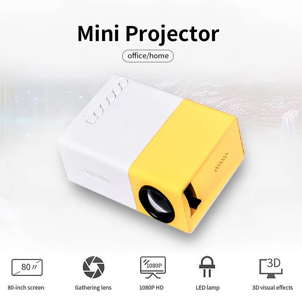 NovaCast™ Mini Projector — Powerful Projection in the Palm of Your Hand