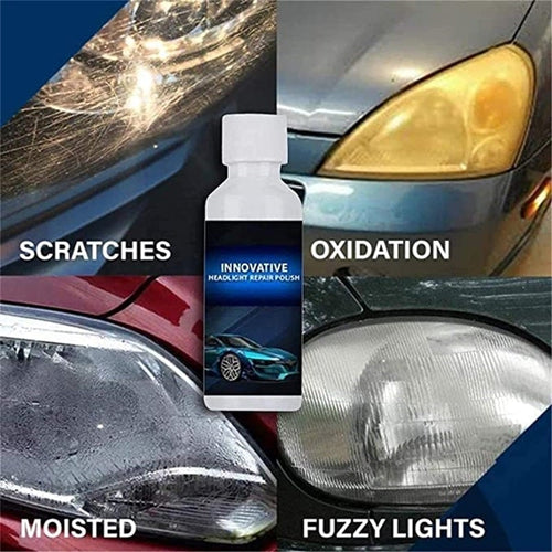 ClariLux™ Headlight Renewal Fluid — Transform Dull Lights into Stunning, Confidence-Boosting Shine Instantly