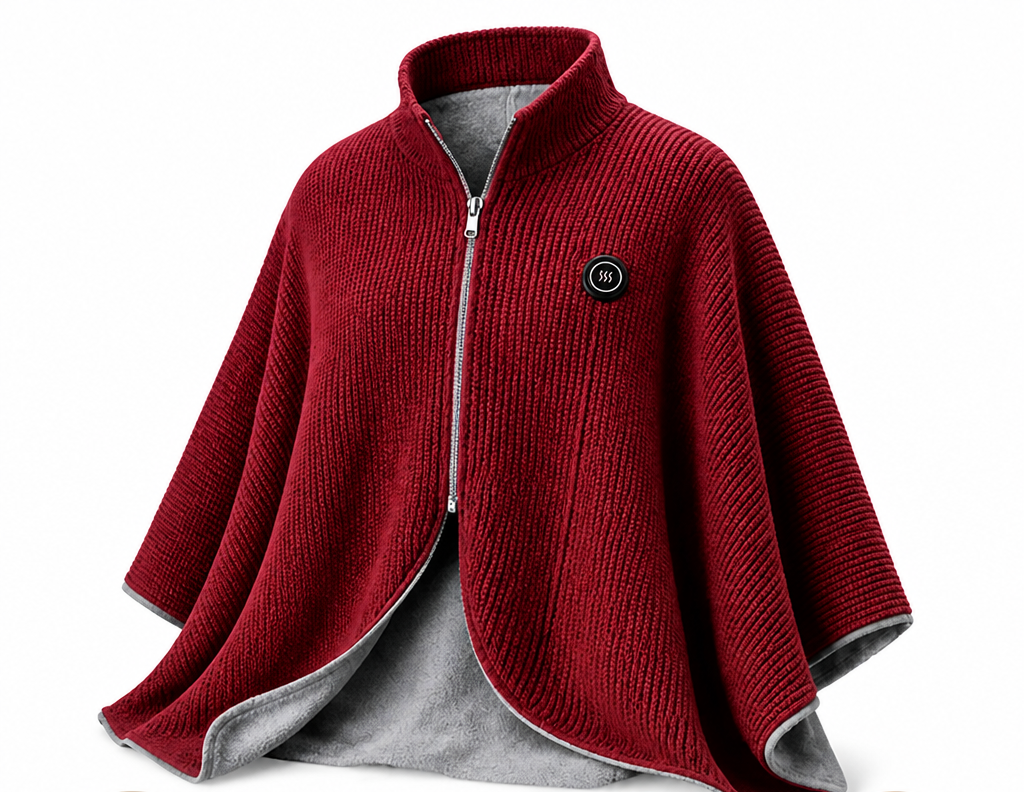 AmberEase™ Rechargeable Heated Blanket & Scarf — Wrap Yourself in Portable, Personalized Warmth Anytime