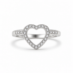 LumaHeart™ Halo Ring Set — Ignite Passion with Every Sparkling Glance