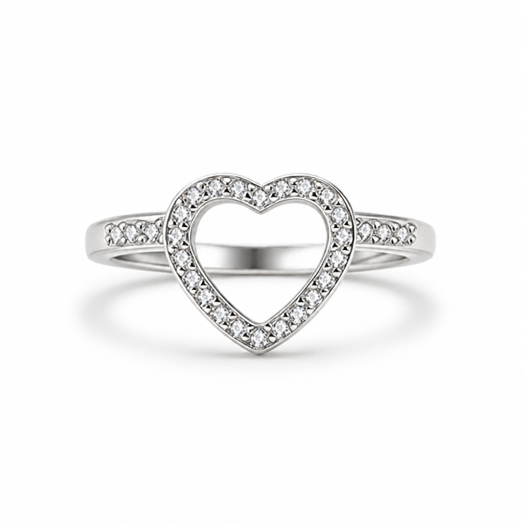 LumaHeart™ Halo Ring Set — Ignite Passion with Every Sparkling Glance