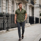 VeroLuxe™ Men's Non-Iron Shirts — Look Sharp and Feel Confident Without a Single Crease