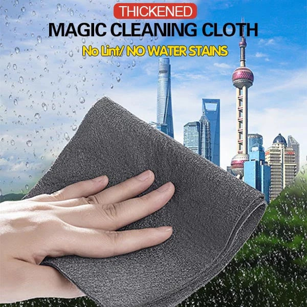CrystalSwipe™ Microfiber Cloth — Instantly Transform Surfaces Into Stunning, Spotless Shine