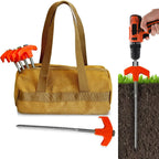 TorqueGrip™ Pegs — Lock Your Tent Instantly and Never Fear the Wind Again