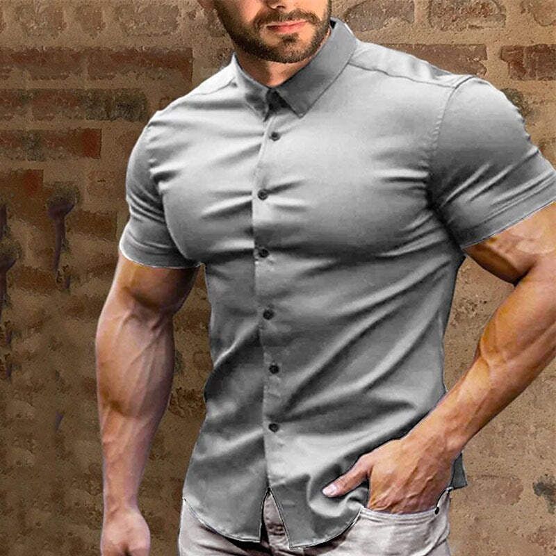 VeroLuxe™ Men's Non-Iron Shirts — Look Sharp and Feel Confident Without a Single Crease