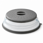 VivaShield™ 2-in-1 Collapsible Microwave Splatter Cover — Keep Your Microwave Spotless and Your Kitchen Clutter-Free Instantly
