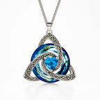 VitaLuxe™ Birthstone Knot Necklace — Carry Ancient Strength and Soulful Love Wherever You Go