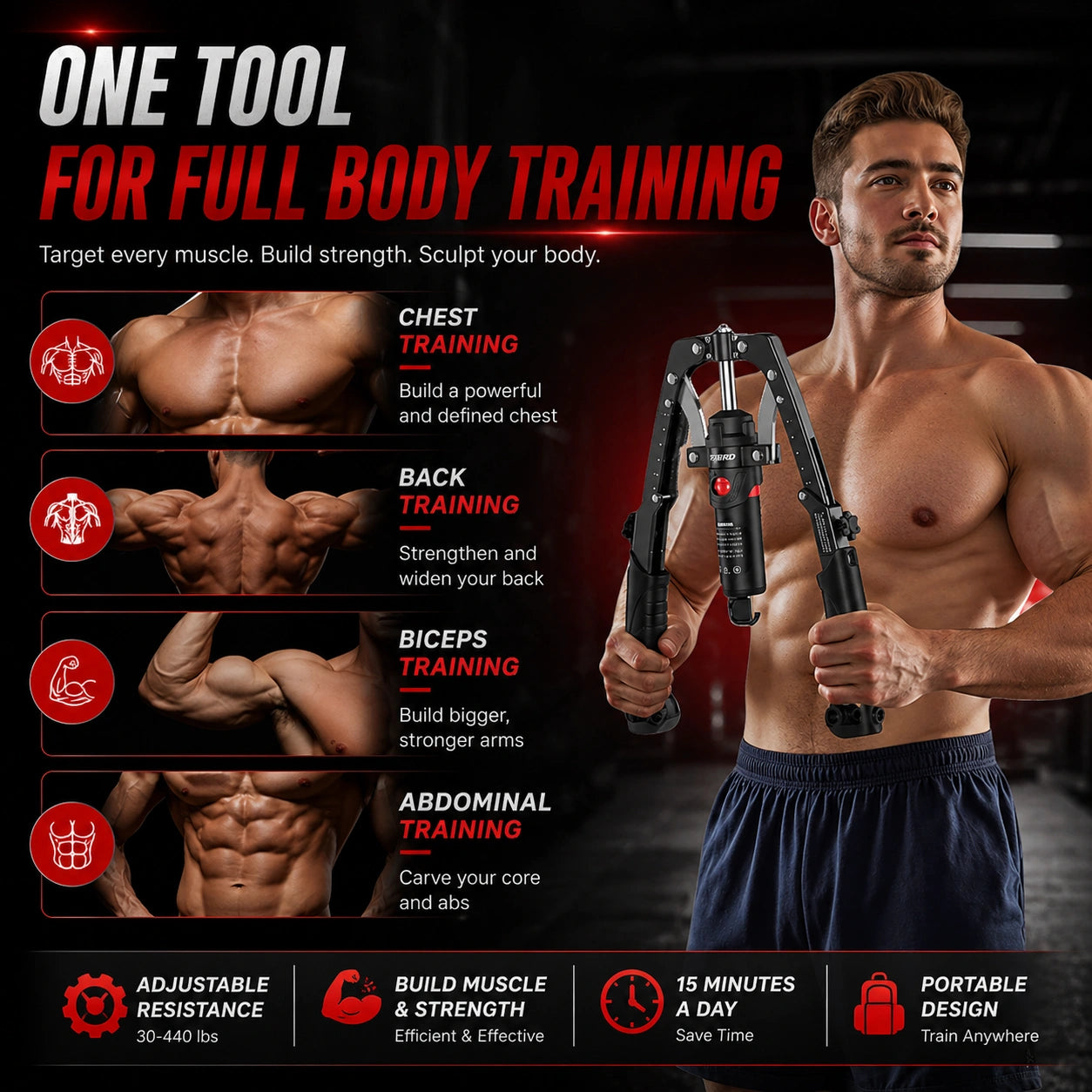 VigorMaxx™ — Unlock Massive Upper Body Strength with Effortless, Joint-Friendly Power