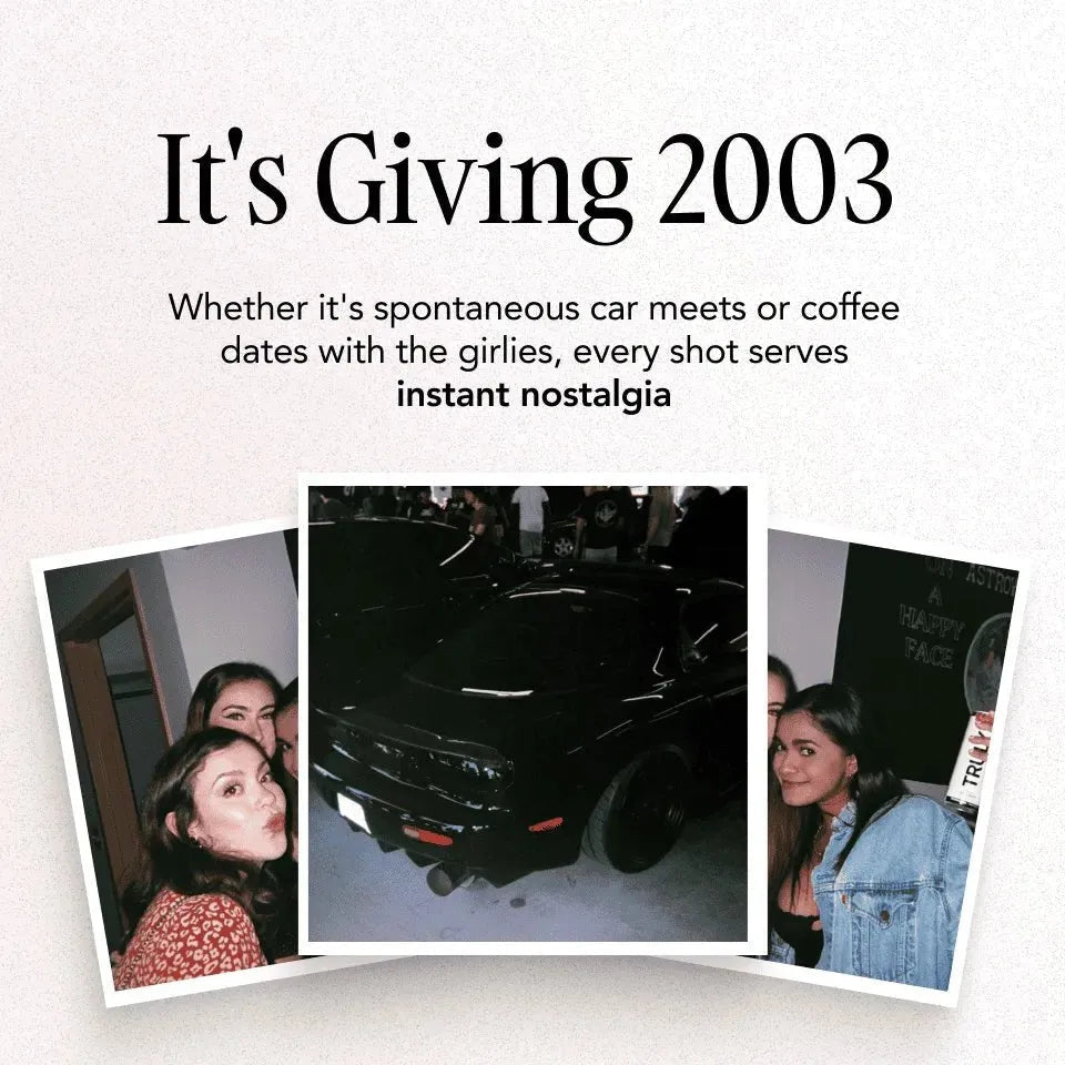 FlashFrame™ Vintage Cam — Relive Every Moment with Real 2000s Soul and Instant Nostalgia