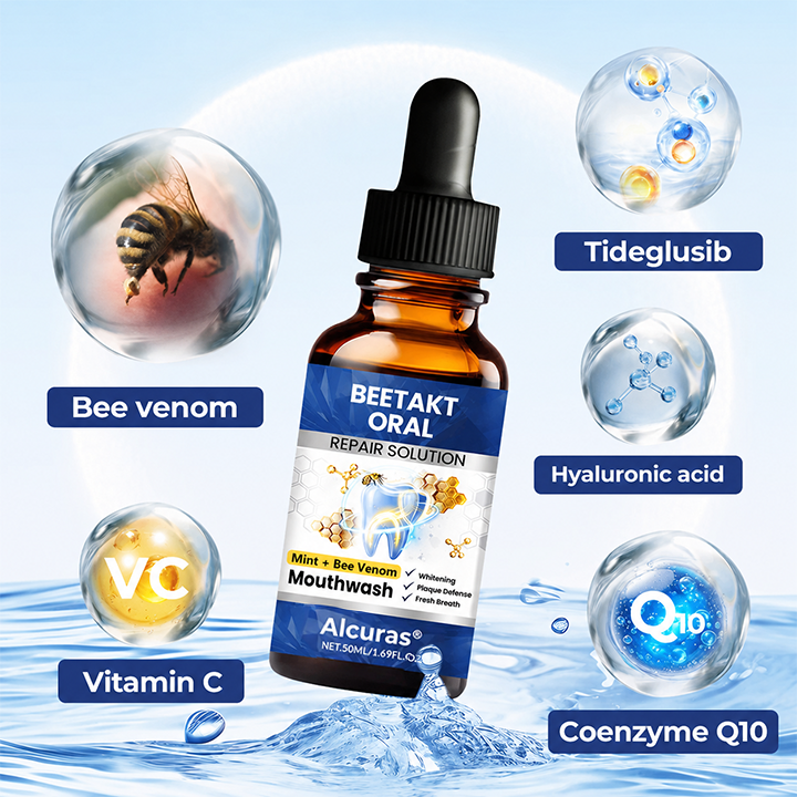 VivaDerm™ Oral Repair Elixir — Heal Your Gums Fast for a Pain-Free, Confident Smile