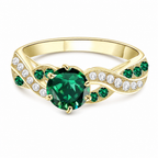 MiraLuxe™ Birthstone Ring — Wear Their Love as Your Daily Source of Comfort and Strength