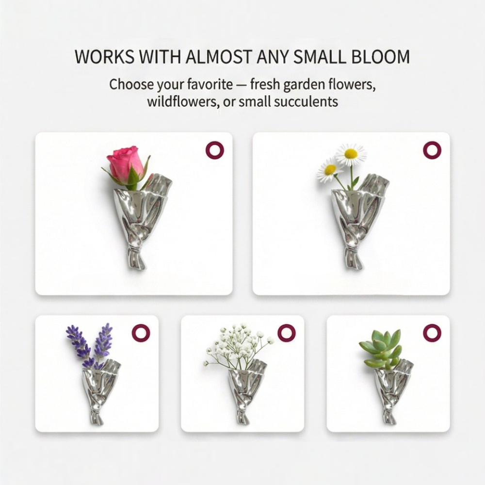 PetalPulse™ — Instantly Spark Your Style with Living Floral Elegance