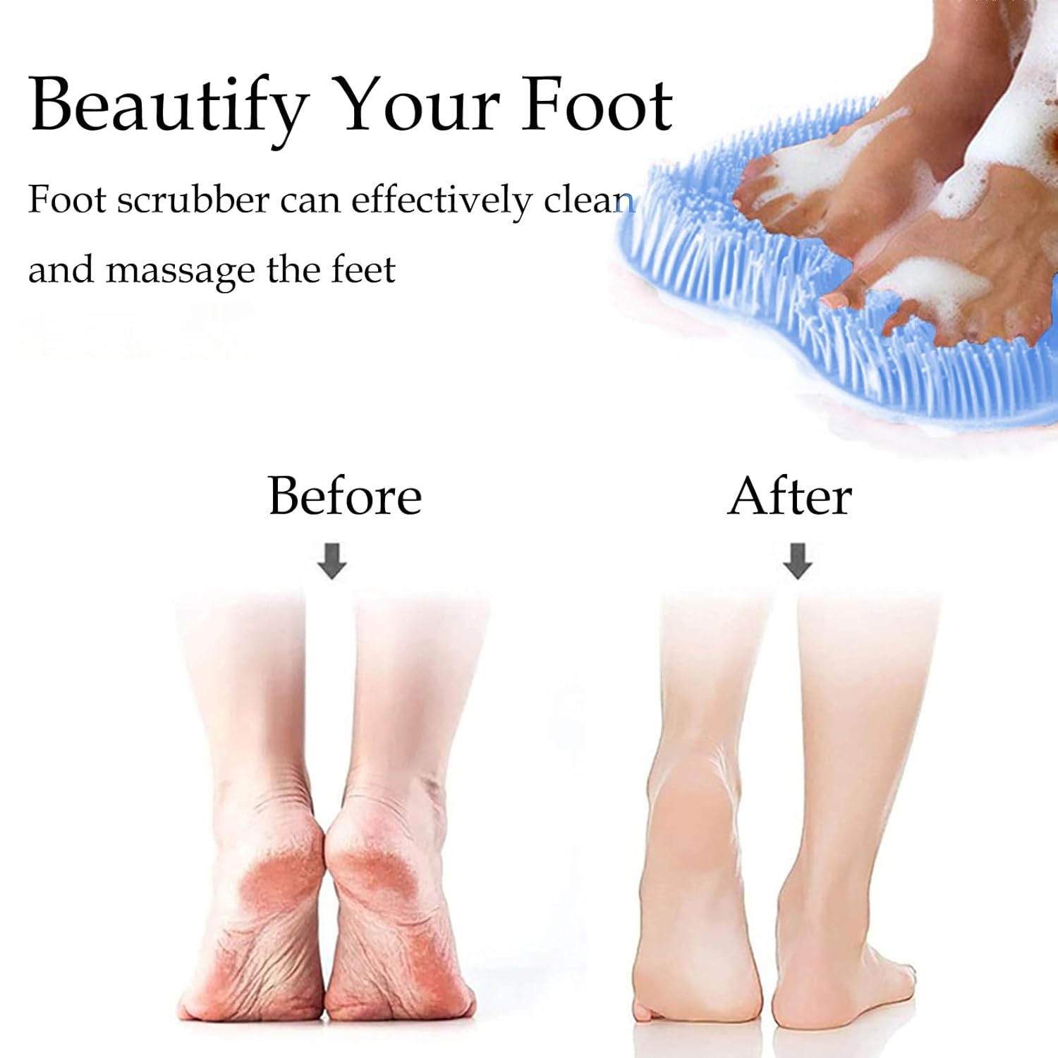 SilkSoothe™ Silicone Foot Mat — Unlock Silky Smooth Feet Without Lifting a Finger