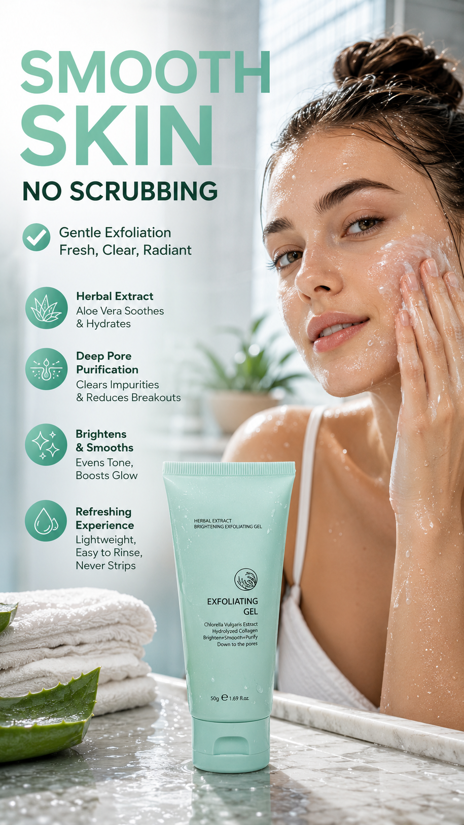 BotaniLuxe™ Herbal Brightening Gel — Unlock Soft, Radiant Skin That Turns Heads Every Day