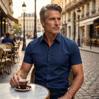 VeroLuxe™ Men's Non-Iron Shirts — Look Sharp and Feel Confident Without a Single Crease